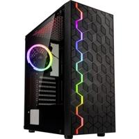 Kolink INSPIRE K8 Midi-tower Gaming-behuizing, Behuizing Zwart - thumbnail