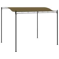 VidaXL Zonneluifel 180 g/m² 3x2,4 m taupe - thumbnail