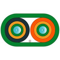 Siemens 6XV1873-6AN50 Glasvezelkabel - thumbnail