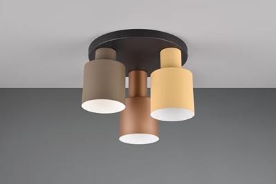 Trio Design plafondlampAgudo 3-lichts - 619430317