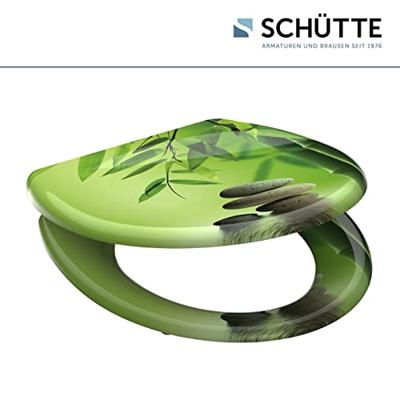 Schutte Duroplast WC-bril GREEN GARDEN met soft-close en quick-release
 82365
