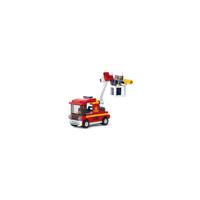 Sluban Fire Brigade Truck bouwstenen set - thumbnail