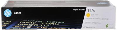 HP 117A W2072A tonercartridge - geel - laser - 700 pagina's - thumbnail
