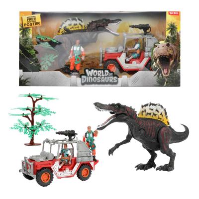 World Of Dinosaurs speelset jeep met dino