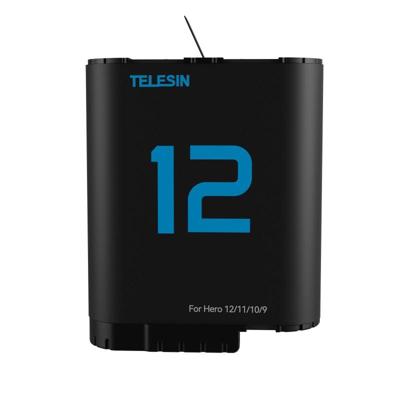 Telesin batterij Double Arc voor GoPro Hero 12/11/10/9 - 1720 mAh