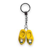 Nijntje Sleutelhanger 2 klomp 4 cm geel - thumbnail