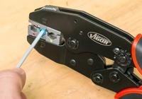 VIGOR krimptangen set lever crimping pliers set 6tlg. - thumbnail