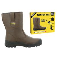 Safety Jogger alaska laars s3 winter box | bruin | maat 40 - 00.118.068.40 - thumbnail