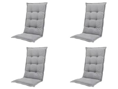 Kussen hoog ca. 123x50 cm Napels grey water repellent coating (4 stuks) Madison - Madison Kussen hoog ca. 123x50 cm Napels grey water repellent coating (4 stuks) Madison - Madison