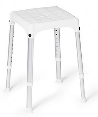 Vitility Badzitje en douchezitje vierkant verstelbaar Vitility Badzitje en douchezitje vierkant verstelbaar