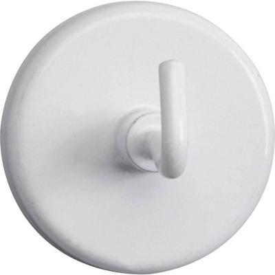 Maul Magneet (Ø x h) 36 mm x 36 mm Rond, Met haak Wit 5 stuk(s) 6158002