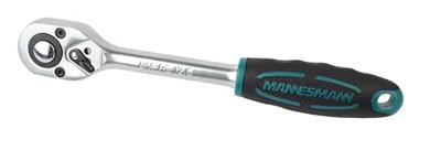 Ratelsleutel 45-tands 1/2 met omschakelpal 250 mm Mannesmann 98442