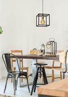 Lucide RUBEN - Hanglamp - 1xE27 - Zwart - thumbnail