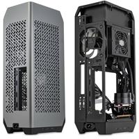 ATX Semi-toren BehuizingCooler Master NCORE 100 MAX Grijs - thumbnail