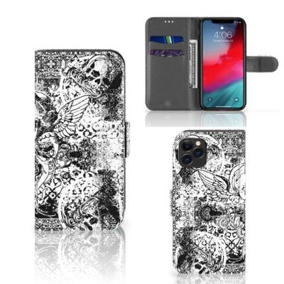 Telefoonhoesje met Naam Apple iPhone 11 Pro Skulls Angel Telefoonhoesje met Naam Apple iPhone 11 Pro Skulls Angel