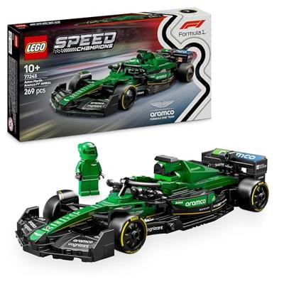 LEGO Speed Champions Aston Martin Aramco F1 AMR24 racewagen - 77245 - thumbnail