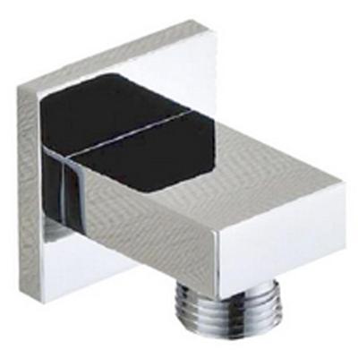 Wiesbaden Vierkante Wandaansluitbocht 1/2 Inch Chroom