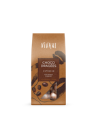 Vivani Choco dragees espressio bio 75 Gram - thumbnail