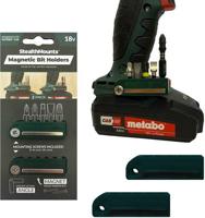 StealthMounts bithouder voor metabo cas | groen | 2 stuks - bh-mt-grn-2 - thumbnail