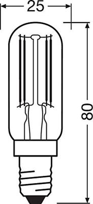 OSRAM HOMELIGHTING 4058075432963 LED-lamp Energielabel E (A - G) E14 Ballon 4.9 W = 55 W Warmwit (Ø x l) 25 mm x 83 mm 1 stuk(s) OSRAM HOMELIGHTING 4058075432963 LED-lamp Energielabel E (A - G) E14 Ballon 4.9 W = 55 W Warmwit (Ø x l) 25 mm x 83 mm 1 stuk(s)