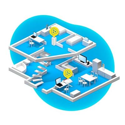 FRITZ! FRITZ!Powerline 1260 WLAN Set Powerline WiFi netwerkkit 20002795 1200 MBit/s FRITZ! FRITZ!Powerline 1260 WLAN Set Powerline WiFi netwerkkit 20002795 1200 MBit/s