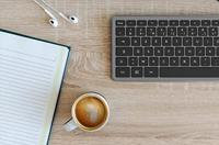 MOBILITY LAB Slim bedraad toetsenbord met metalen afwerking - Space Grey - thumbnail