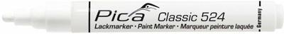 Pica 524/52 Lakmarker 2-4mm ronde tip wit,10st.