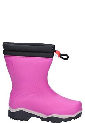 Dunlop K374061 Blizzard Kinderlaars gevoerd PVC Roze/Grijs/Zwart - Maat 34 - 00.032.005.34