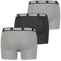 3-pak Heren Boxershort Everyday - Katoenen heren onderbroeken - Zwart - Grijs- Donkerblauw - thumbnail