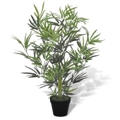 VidaXL Kunstboom met pot bamboe 80 cm