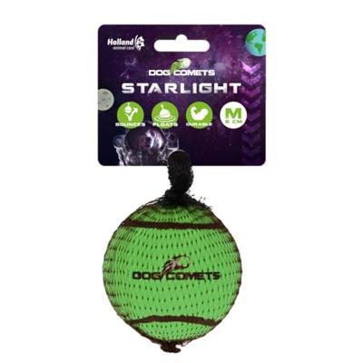 Dog comets Starlight Tennisbal M Groen 1st