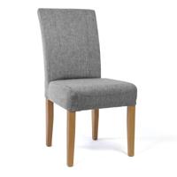 Eetkamerstoel Claudio | Stof  | Grijs - thumbnail