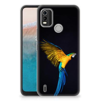 Nokia C21 Plus | TPU Hoesje | Papegaai