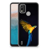 Nokia C21 Plus | TPU Hoesje | Papegaai - thumbnail