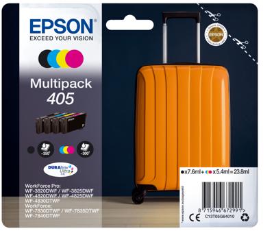 Epson multipack 4-colours 405 DURABrite Ultra inkt Epson multipack 4-colours 405 DURABrite Ultra inkt