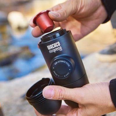 Wacaco Minipresso Draagbare Espresso-capsule Machine Zwart