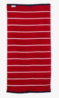 Carl Ross Carl Ross Saunahanddoek 17300 Deep Red/Offwhite 70x200 - thumbnail