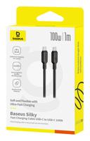 Kabel USB-C naar USB-C Baseus P10377704113-00 Zwart 1 m - thumbnail