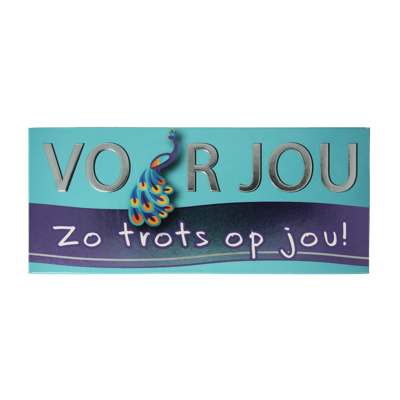 Voor Jou! Wensreep trots op jou 70 Gram Voor Jou! Wensreep trots op jou 70 Gram