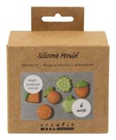 Creativ Company Mallen, fruit, h: 1,8 cm, l: 4,5-6 cm, 6 stuk/ 1 doos - thumbnail