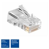 ACT AC4110 Modulaire CAT5E RJ-45 Connector - 10 stuks - thumbnail