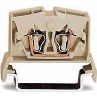 WAGO 264-125 Doorgangsklem 6 mm Spanveer Toewijzing: L Grijs 100 stuk(s) - thumbnail