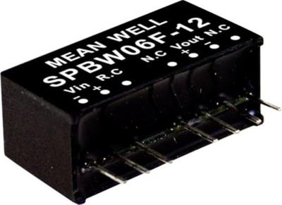 MEAN WELL SPBW06F-15 DC/DC-convertermodule 400 mA 6 W Aantal uitgangen: 1 x Inhoud 1 stuk(s) MEAN WELL SPBW06F-15 DC/DC-convertermodule 400 mA 6 W Aantal uitgangen: 1 x Inhoud 1 stuk(s)