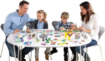 Hama maxi strijkkralen geel, 250st.