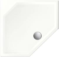 Xenz Marshall Douchebak 100x100x4 cm Edelweiss - thumbnail