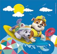 Clementoni legpuzzel super color vierkant paw patrol, 3x48st. - thumbnail