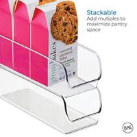 iDesign - Open Opbergbox, 28.2 x 9.1 x 8.9 cm, Kunststof, Transparant - thumbnail