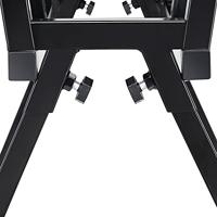 In hoogte verstelbare stalen zaagbok met vergrendelingsbeugel - thumbnail