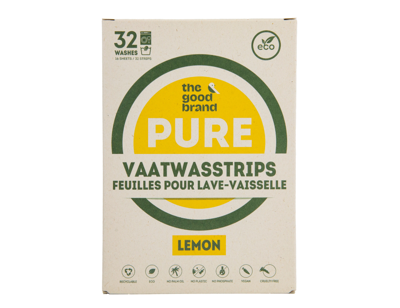 Vaatwasstrips lemon 32 Stuks Vaatwasstrips lemon 32 Stuks