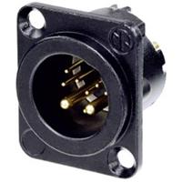 Neutrik NC10MD-LX-B-CON XLR-connector Flensstekker, contacten recht Aantal polen: 10 Zwart 1 stuk(s) - thumbnail